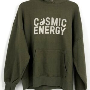 Spiritual Gangster Green Women's Sweatshirt Hoodie NWT